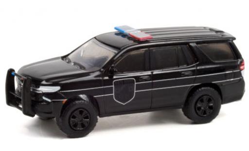 Diecast model cars Chevrolet Tahoe police Black Bandit 2021 1/64 Greenlight