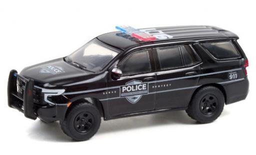 Diecast model cars Chevrolet Tahoe police General Motors Fleet 2021 Pursuit Vehicle 1/64 Greenlight