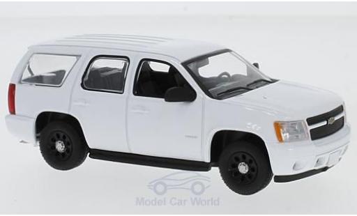Diecast model cars Chevrolet Tahoe suv Special Service Vehicle white 1/43 Greenlight