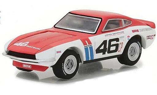 Diecast model cars Datsun 240Z course No.46 BRE 1970 J.Morton 1/64 Greenlight