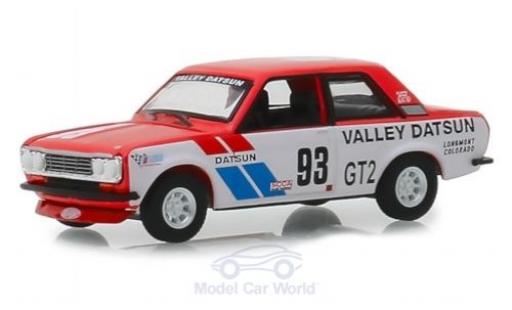 Diecast model cars Datsun 510 course Rally 1972 1/64 Greenlight