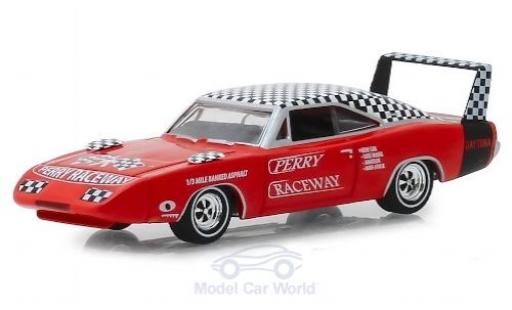 Diecast model cars Dodge Charger Daytona Perry Raceway 1969 1/64 Greenlight