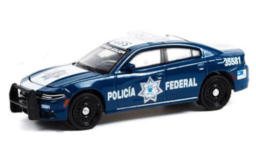 Diecast model cars Dodge Charger Berline Policia Federal SSP 2017 1/64 Greenlight
