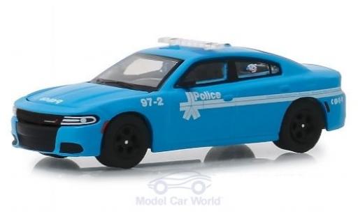 Diecast model cars Dodge Charger police Pursuit Montreal 2018 1/64 Greenlight