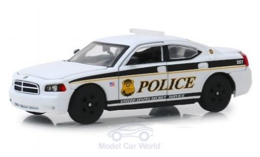 Diecast model cars Dodge Charger police Pursuit U.S. Secret Service 2006 1/43 Greenlight