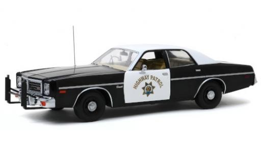 Diecast model cars Dodge Coronet police California Highway Patrol 1975 1/18 Greenlight