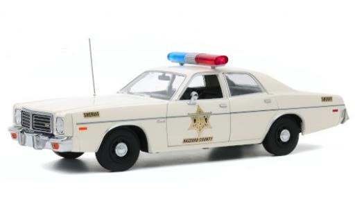 Diecast model cars Dodge Coronet police Hazzard County Sheriff 1975 1/64 Greenlight