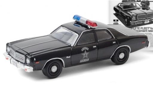 Diecast model cars Dodge Coronet police State 1975 1/64 Greenlight