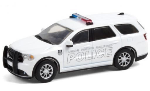 Diecast model cars Dodge Durango police Union Pacific Department 2018 Railroad (USA) 1/64 Greenlight