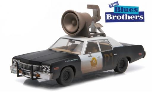 Diecast model cars Dodge Monaco police Bluesmobile 1/43 Greenlight