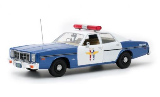 Diecast model cars Dodge Monaco police Camp Crystal Lake (Friday the 13th) 1978 1/18 Greenlight