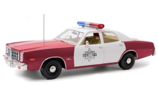 Diecast model cars Dodge Monaco police Finchburg County Sheriff 1977 1/43 Greenlight