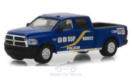 Diecast model cars Dodge RAM pickup 2500 Mexico City 2017 1/64 Greenlight