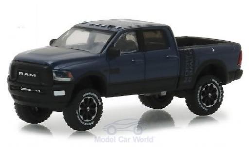 Diecast model cars Dodge RAM Power Wagon 2500 metallic anthracite/black 2018 1/64 Greenlight
