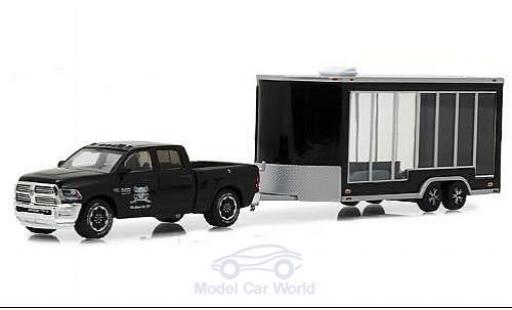 Diecast model cars Dodge RAM pickup 2500 black Graveyard Carz 2016 with Display Anh&Atilde;&curren;nger 1/64 Greenlight
