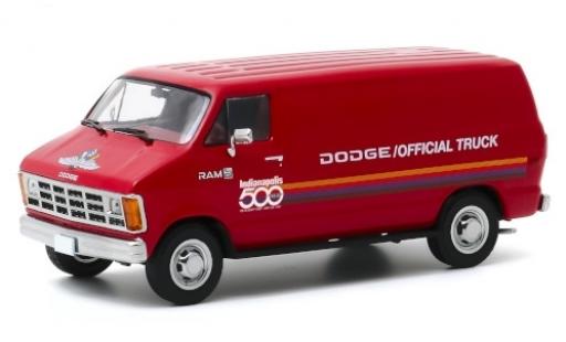 Diecast model cars Dodge RAM pickup B 150 red/Dekor Indianapolis 500 1987 71st Annual 500 Mile Race Official Truck 1/43 Greenlight