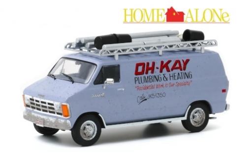 Diecast model cars Dodge RAM Fourgonnette Van Oh-Kay Plumbing & Heating 1986 Home Alone (Kevin - Allein &iuml;&iquest;&frac12; Haus) 1/43 Greenlight