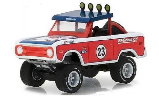 Diecast model cars Ford Bronco Baja BFGoodrich Tires 1966 1/64 Greenlight