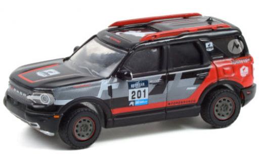Diecast model cars Ford Bronco Sport Base Sport No.201 Perfomance Rebelle Rally 2021 1/64 Greenlight