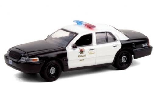 Diecast model cars Ford Crown Victoria 2008 The Rookie (TV-s&iuml;&iquest;&frac12;rie 2018) 1/64 Greenlight