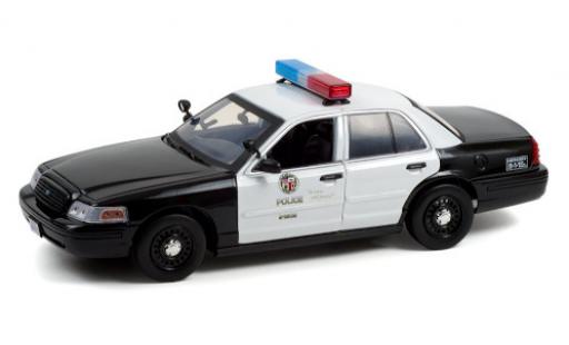 Diecast model cars Ford Crown Police Interceptor Victoria Los Angeles Department 2001 1/43 Greenlight