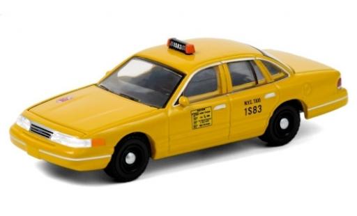 Diecast model cars Ford Crown Taxi Victoria N.Y.C 1994 1/64 Greenlight