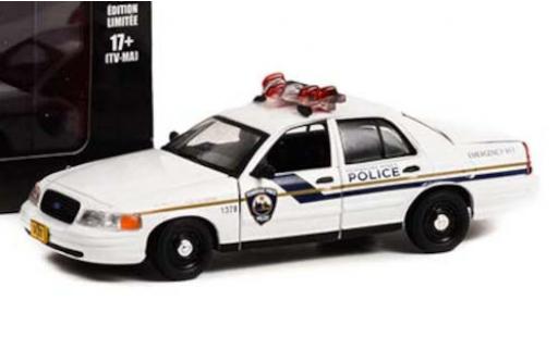 Diecast model cars Ford Crown Police Interceptor Victoria Pembroke Pines - Dexter 2001 1/43 Greenlight