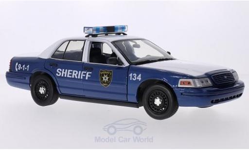 Diecast model cars Ford Crown Police Interceptor Victoria 2010 The Walking Dead 1/18 Greenlight