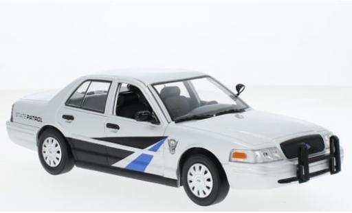 Diecast model cars Ford Crown Police Interceptor Victoria Colorado State Patrol 1998 1/24 Greenlight