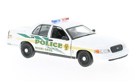 Diecast model cars Ford Crown Police Interceptor Victoria CSI: Miami 2003 1/43 Greenlight