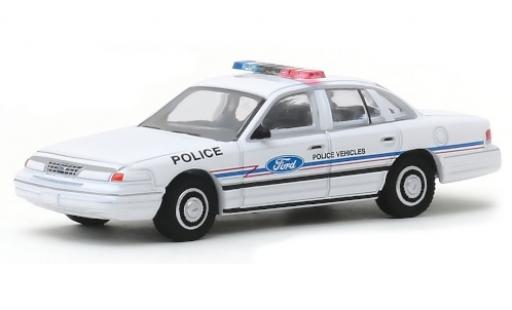 Diecast model cars Ford Crown Police Interceptor Victoria Vehicles 1993 Showfahrzeug 1/64 Greenlight