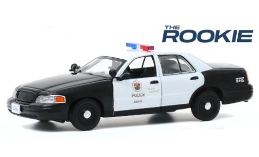 Diecast model cars Ford Crown Police Interceptor Victoria LAPD - Los Angeles Department 2008 The Rookie 1/24 Greenlight