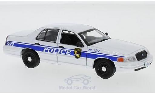 Diecast model cars Ford Crown Police Interceptor Victoria MacGyver 2003 1/43 Greenlight