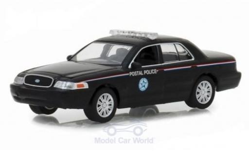 Diecast model cars Ford Crown Police Interceptor Victoria United States Postal Service 2010 1/64 Greenlight