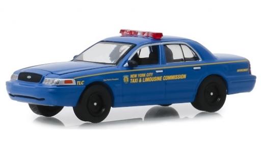 Diecast model cars Ford Crown Taxi Victoria TLC New York City 2006 1/64 Greenlight