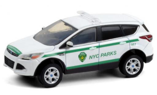 Diecast model cars Ford Escape Flotte NYC Parks 2013 1/64 Greenlight