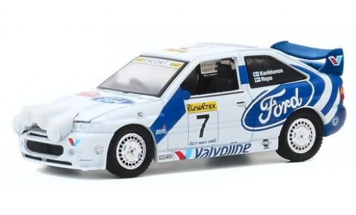 Diecast model cars Ford Escort WRC MkV RHD No.7 Rally Monte Carlo 1996 J.Kankkunen/J.Repo 1/64 Greenlight