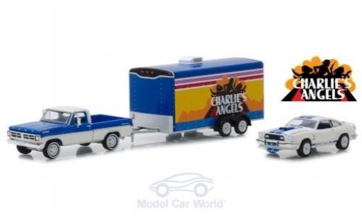 Diecast model cars Ford F-100 Pickup 00 Charlies Angels 1976 mi Anh&Atilde;&curren;nger and Mustang II Cobra II 1/64 Greenlight