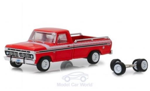 Diecast model cars Ford F-100 Explorer 00 red/white 1975 with Ersatzr&Atilde;&curren;der 1/64 Greenlight