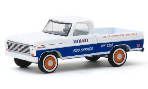 Diecast model cars Ford F-100 Pickup 00 Gulf 1968 1/64 Greenlight