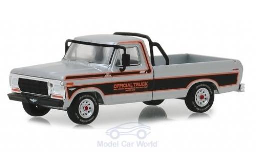 Diecast model cars Ford F-100 Pickup 00 Pick-Up grey Official Truck Indianapolis 500 1979 1/64 Greenlight