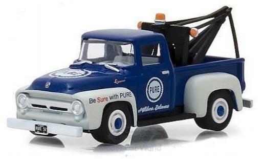Diecast model cars Ford F-100 Pickup 00 Pure Oil 1956 1/64 Greenlight