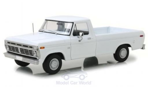 Diecast model cars Ford F-100 Pickup 00 white 1973 1/18 Greenlight