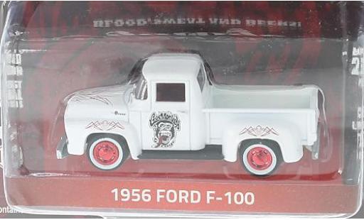 Diecast model cars Ford F-100 Pickup 00 white/red Gas Monkey Garage 1956 1/64 Greenlight