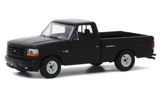 Diecast model cars Ford F-150 Lightning 50 black 1993 1/64 Greenlight