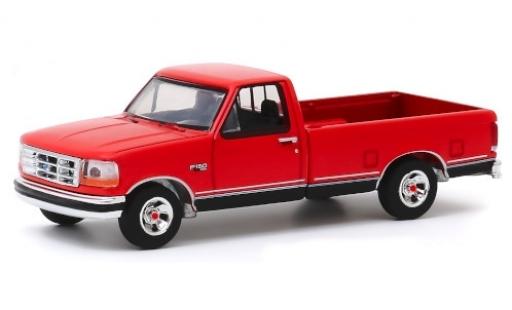 Diecast model cars Ford F-150 Pickup 50 red/black 1992 Truck 75th Anniversaire 1/64 Greenlight
