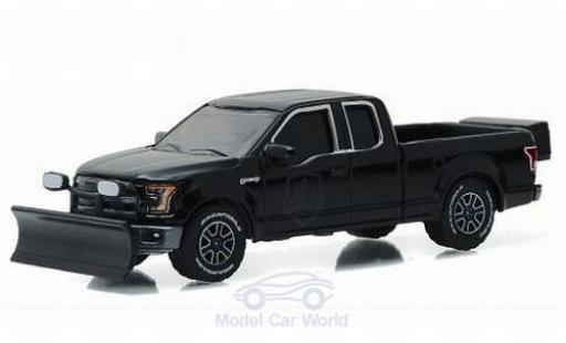 Diecast model cars Ford F-150 Pickup 50 black 2015 Black Bandit - Series 16 without Vitrine 1/64 Greenlight