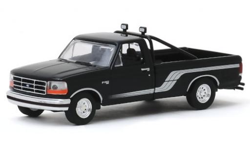 Diecast model cars Ford F-150 Pickup 50 black/grey 1992 1/64 Greenlight