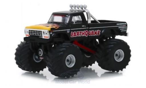 Diecast model cars Ford F-250 Pickup Earthquake 1975 1/64 Greenlight