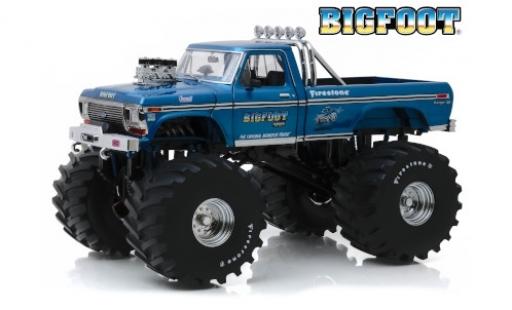 Diecast model cars Ford F-250 Monster Truck Bigfoot 1974 avec 66 Zoll-Bereifung 1/18 Greenlight